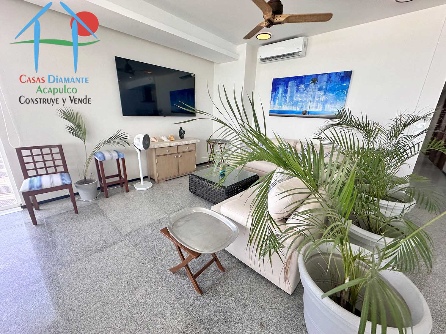 Ocean Front 801 - Sala de televisión 2